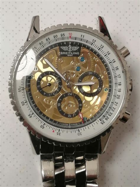 breitling chronographe etanche 50m